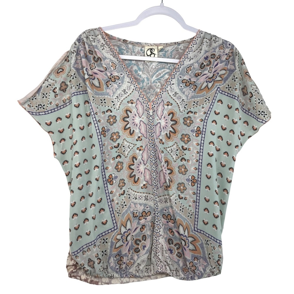 One September Short Sleeve Blouse Medium